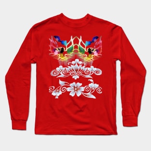 flowers designs Long Sleeve T-Shirt